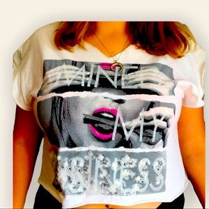 Young & Wild crop top